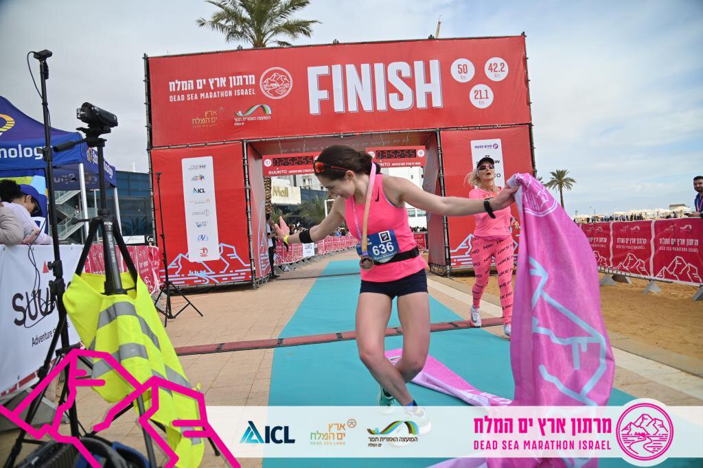 Dead Sea Marathon. Мои лучшие 35