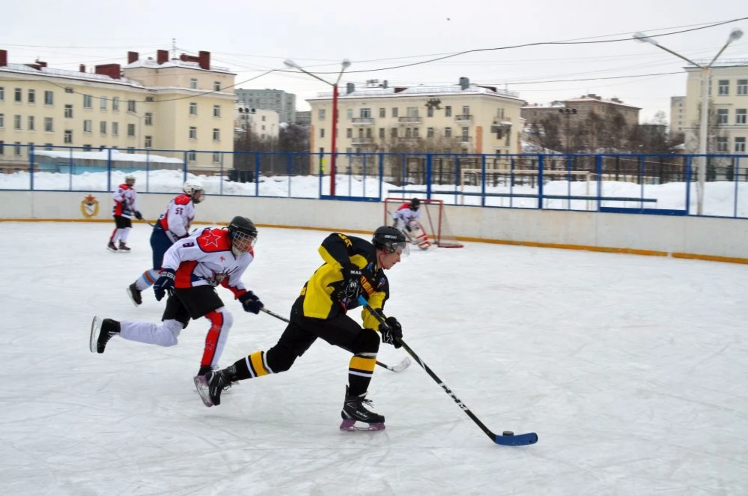 Фрагмент матча СВХЛ