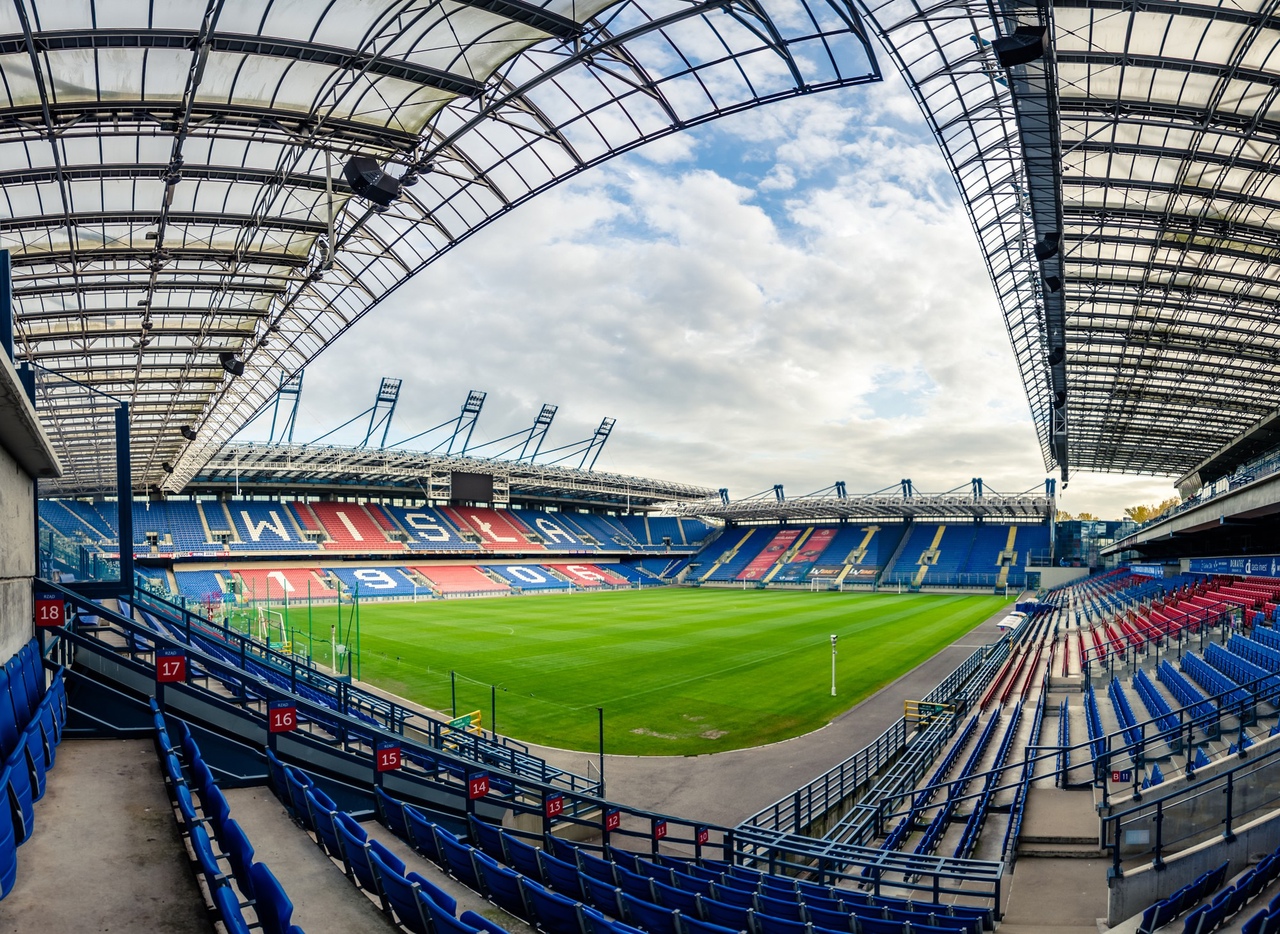 Stadion news. Стадион Висла Краков. Висла Краков ФК стадион. Городской стадион (Краков). Городской стадион имени Хенрика Реймана.