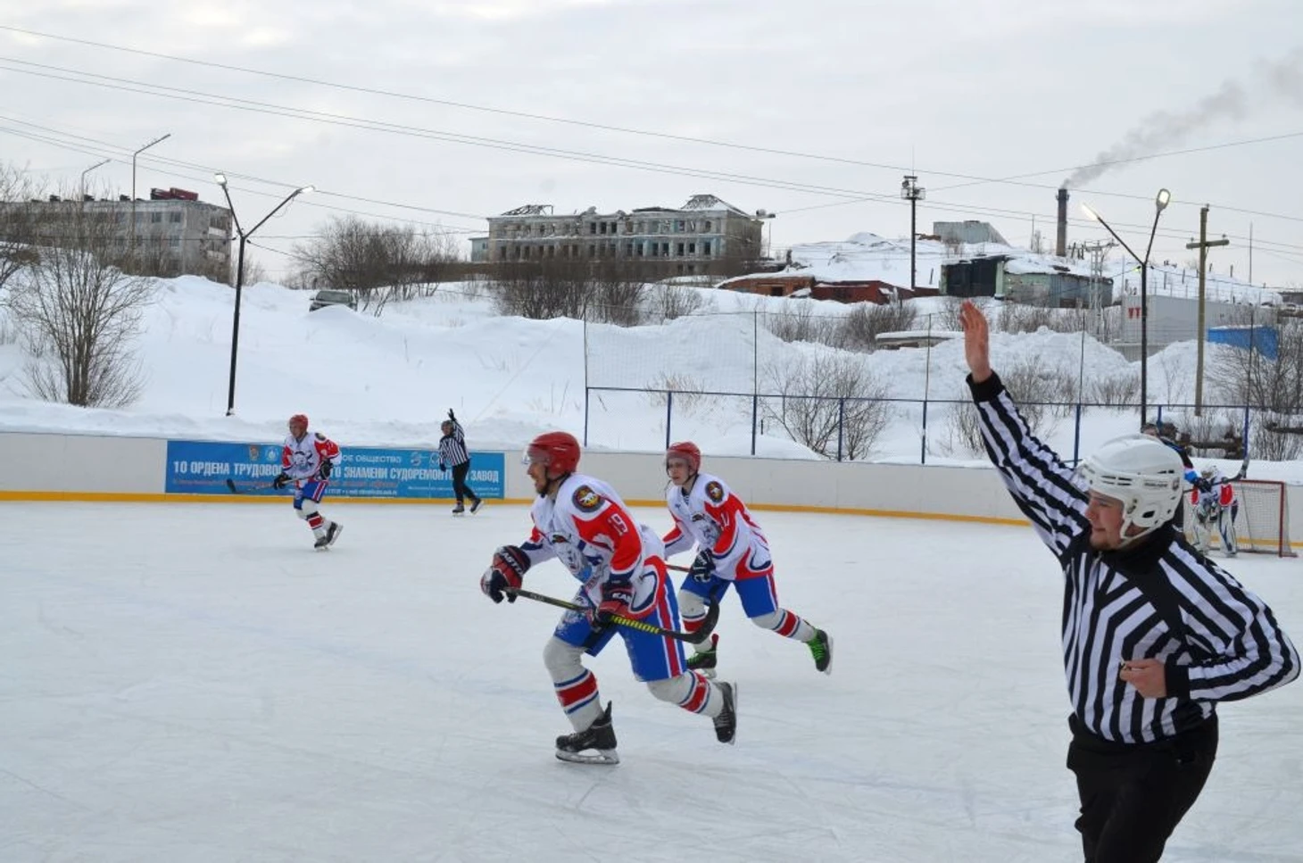 Фрагмент матча СВХЛ
