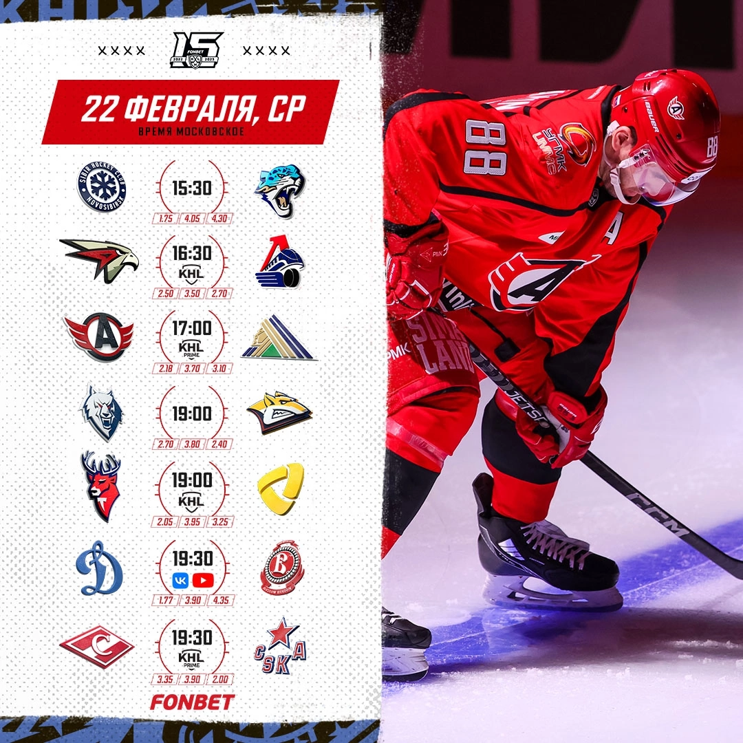 Борьба на Востоке! Московское дерби. 7 игр в КХЛ