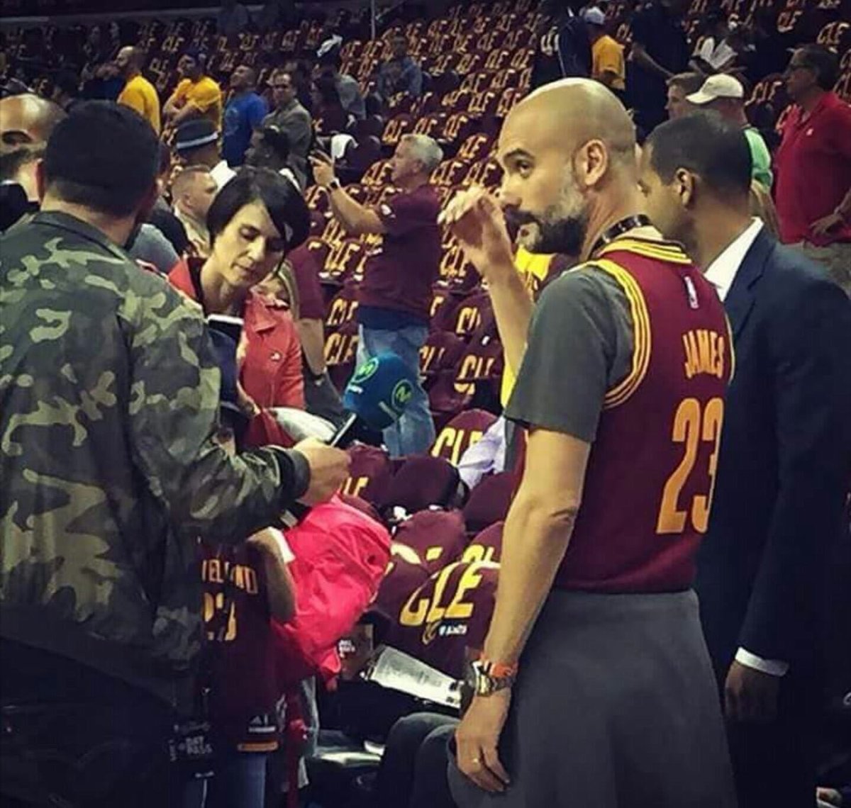 Пеп Гвардиола на финале НБА