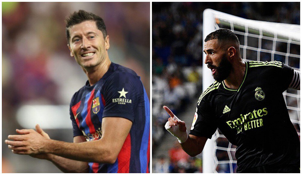 Реал Мадрид, Карим Бензема, Лионель Месси, Криштиану Роналду, Барселона, Роберт Левандовски, Клубы