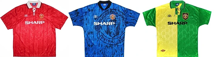 Форма &quout;Манчестер Юнайтед&quout; в сезоне 1992/93.
