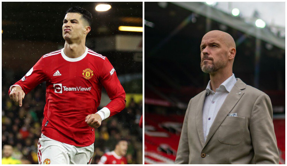 Эрик тен Хаг, Криштиану Роналду, Манчестер Юнайтед