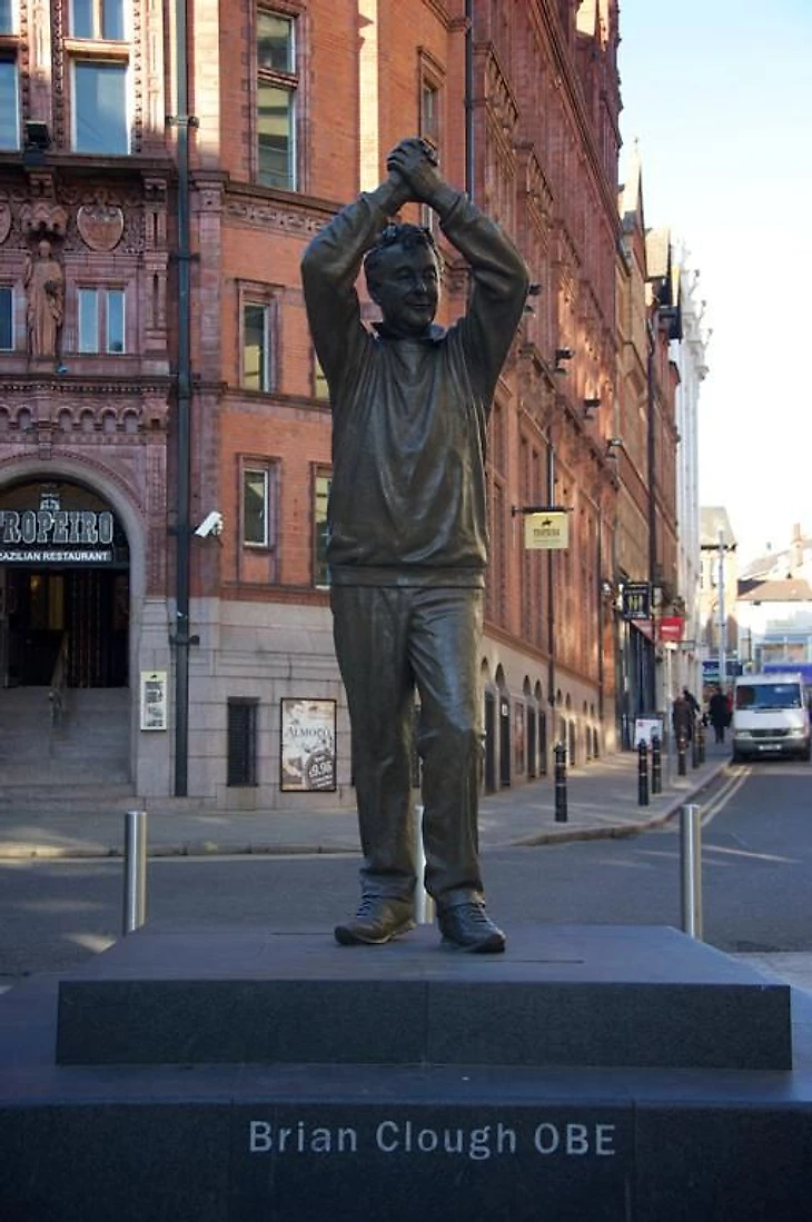 Statue of Brian Clough at the Nottingham