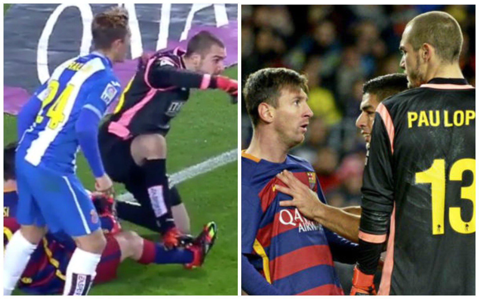 День, когда Суарес и Месси вцепились в голкипера «Эспаньола» – Лео копил злость 5 месяцев