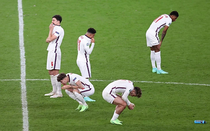 England lose Euro 2020 final to Italy as Gareth Southgate's three young subs fail to score in shootout