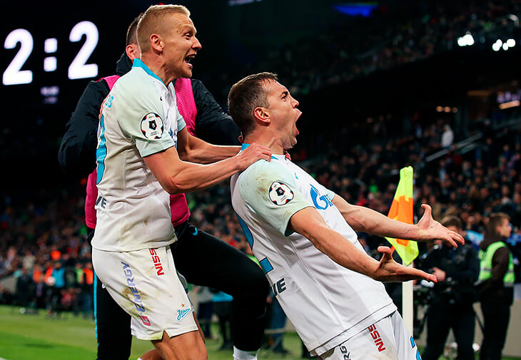 Лучшая игра в истории РПЛ – «Краснодар» против «Зенита» год назад. Ярчайшие атаки, два гола после 90-й и победный Дзюба