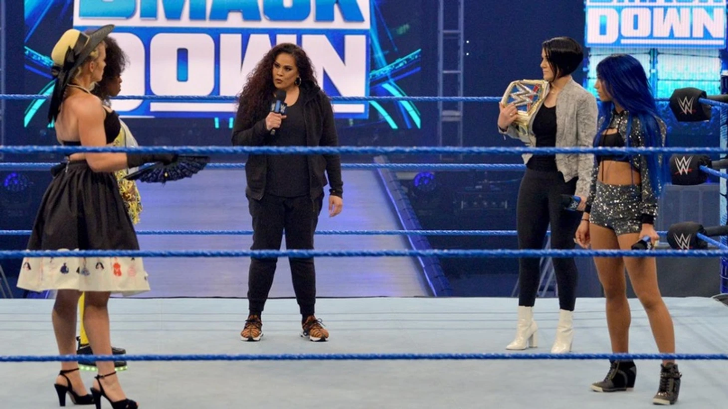 Обзор WWE Friday Night Smackdown 27.03.2020, изображение №6