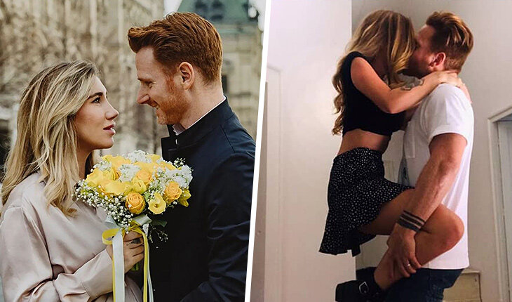 🥰 Посмотрите, как счастлив Абаскаль и его жена! Расписались в Москве, скоро ждут ребенка