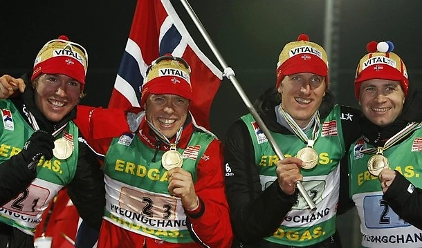 Норвежцы в Пхёнчхане-2009