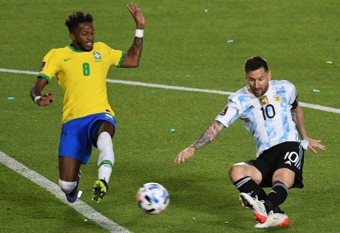 Классика Южной Америки. Аргентина - Бразилия. Краткий обзор матча
