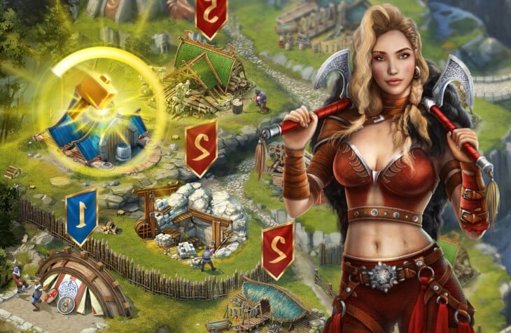 Промокоды, Vikings: War of Clans, MMO, Браузерные игры, Мобильный гейминг