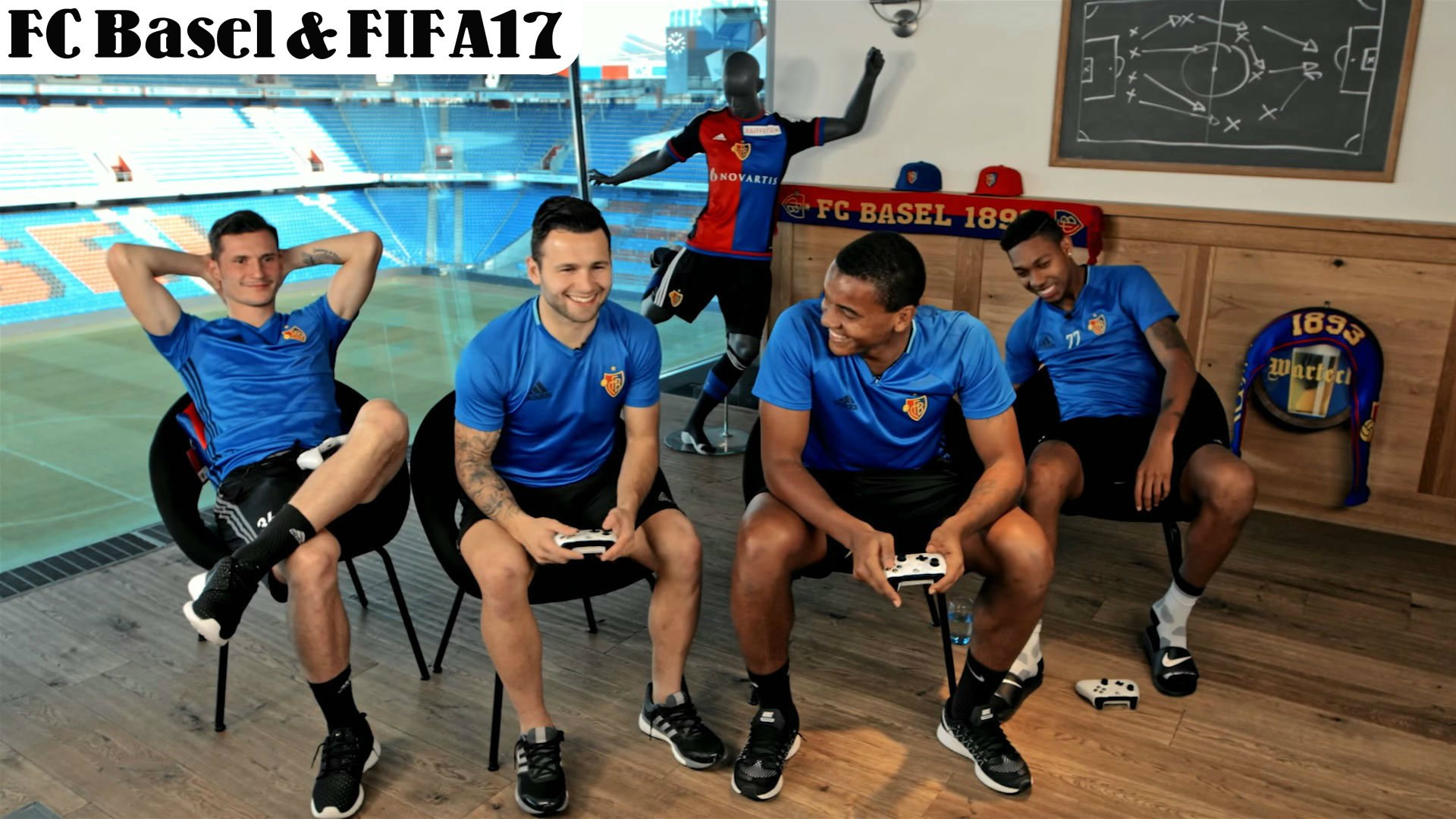 Как игроки «Базеля» в FIFA 17 играли!
