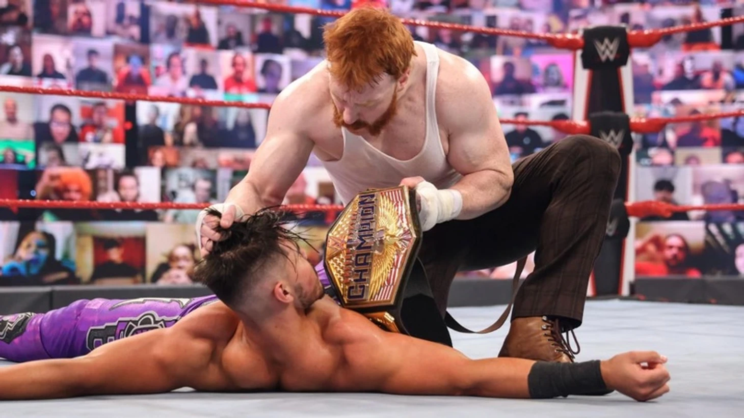 Обзор WWE Monday Night RAW 19.04.2021, изображение №25