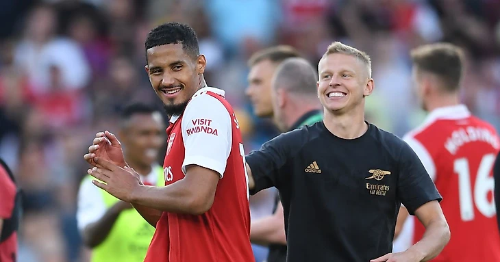Oleksandr Zinchenko and William Saliba not spotted in Arsenal training – but there's a catch – football.london