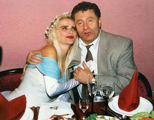 Чиччолина с Владимиром Жириновским