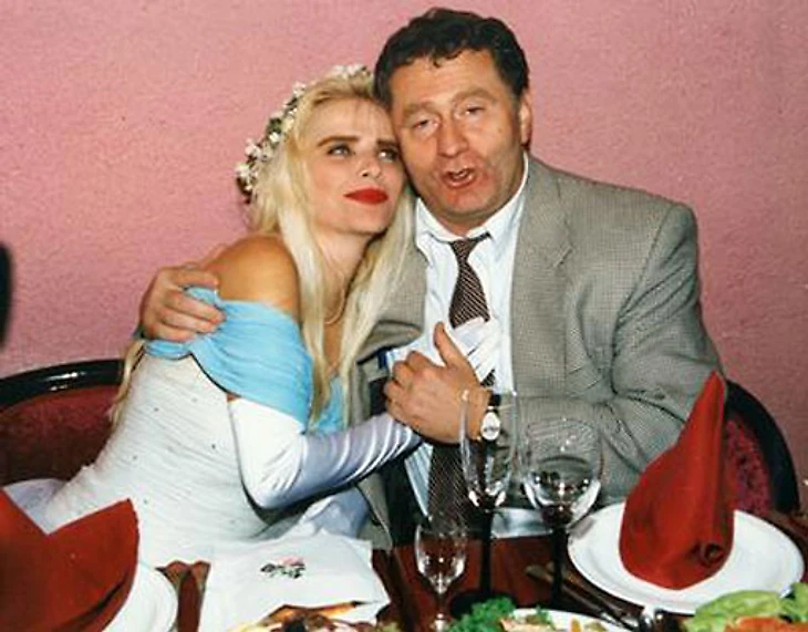 Чиччолина с Владимиром Жириновским