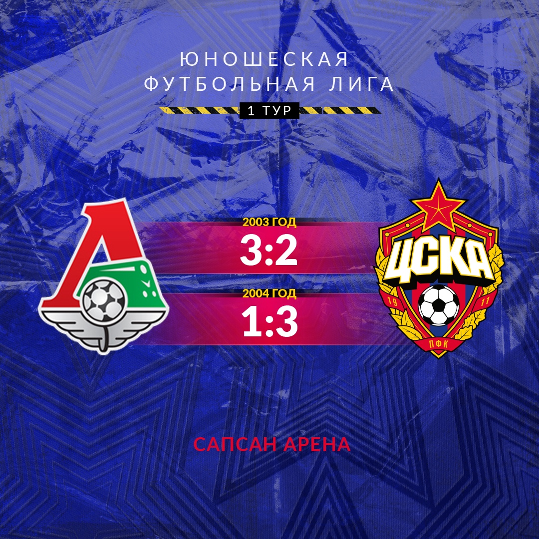 Красно-синие стартовали в Юношеской футбольной лиге