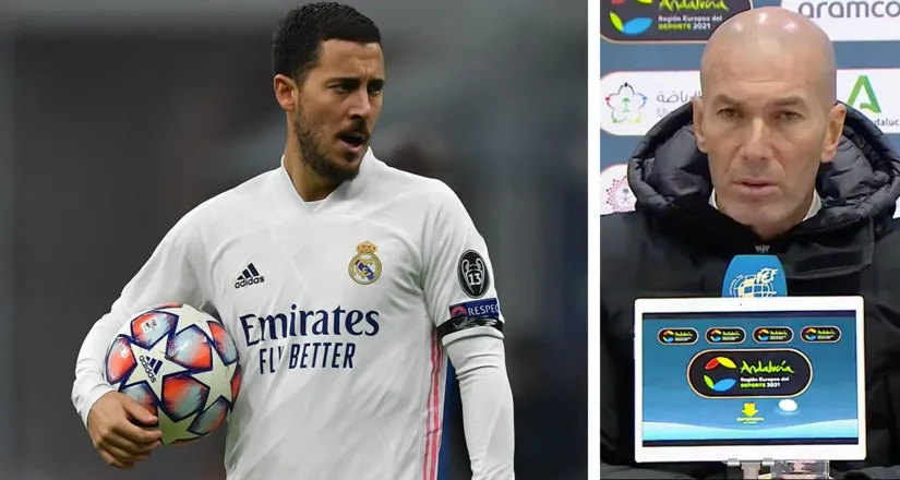 Зинедин Зидан, Эден Азар, Реал Мадрид