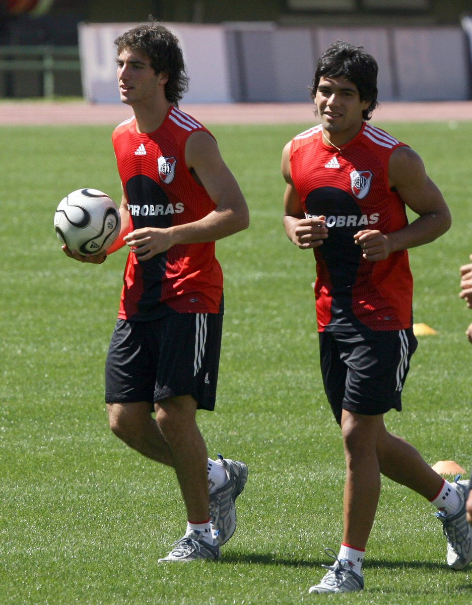 Игуаин и Фалькао в «Ривер Плейт»