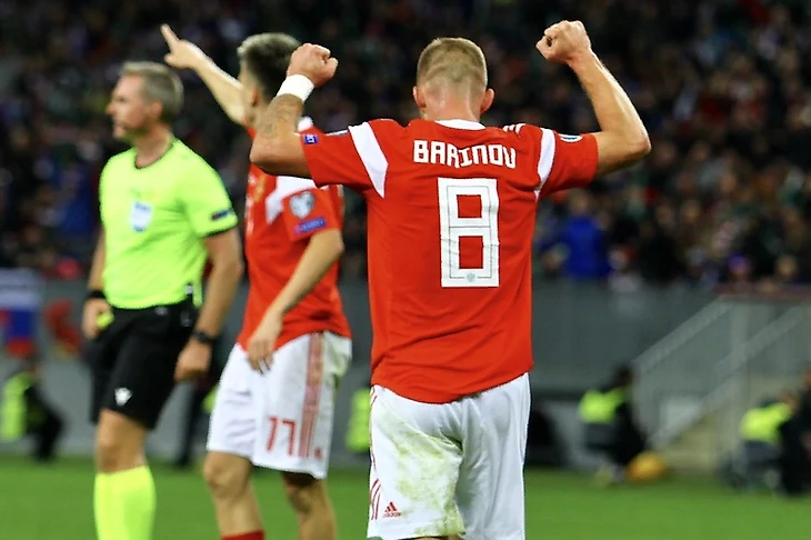 Дмитрий Баринов после отборочного матча ЧЕ-2021