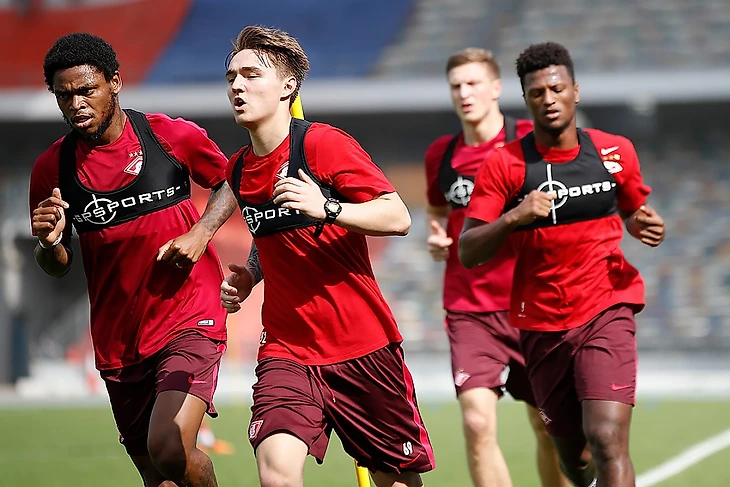 Спартак на тренировке