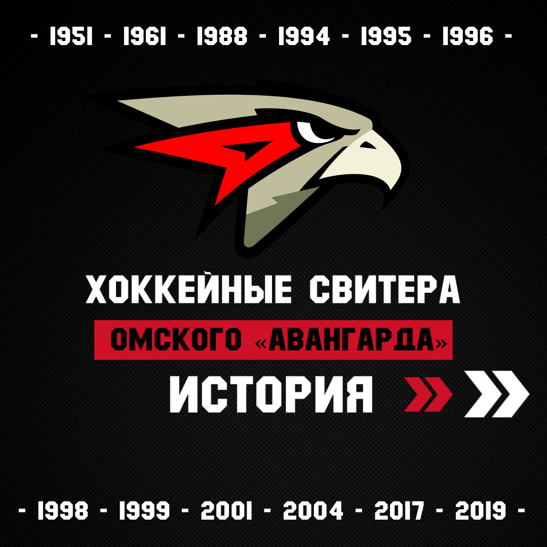 Хоккей в картинках: как менялась форма омского «Авангарда»