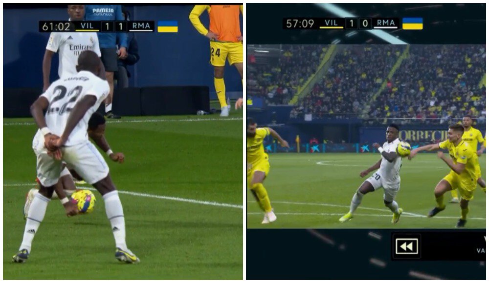 В матче «Мадрида» и «Вильярреала» VAR дважды вмешивался в игру. Оба раза закончились глупыми и спорными пенальти