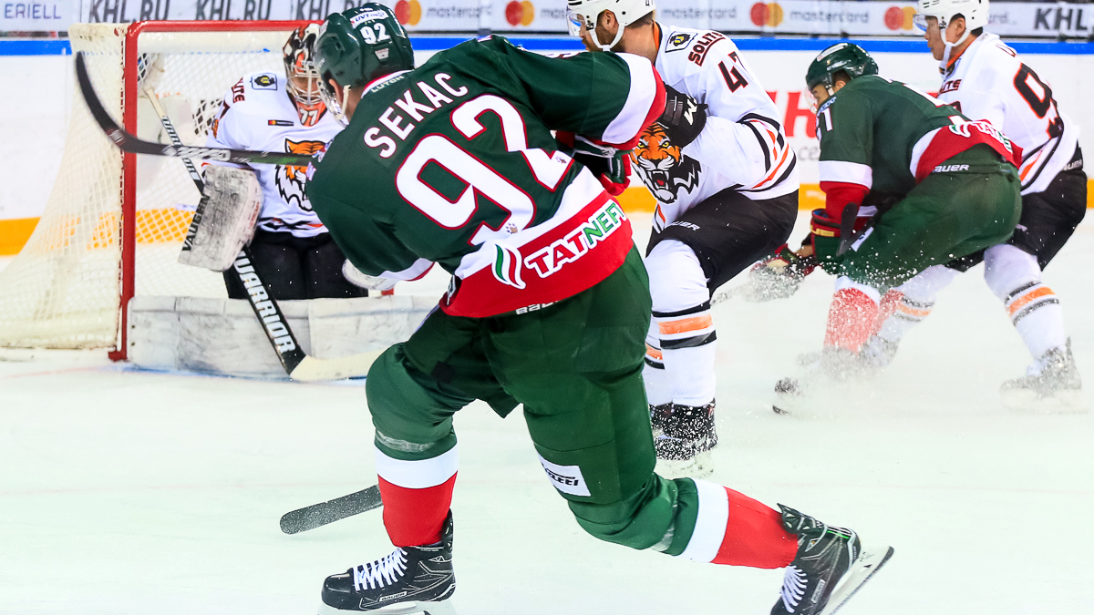 Кубок Гагарина.«Ак Барс» победил «Амур» и вышел в 1/4 финала плей-офф КХЛ