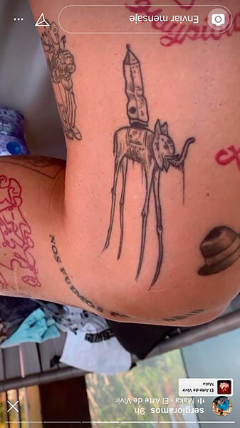 Серхио Рамос сделал загадочную татуировку из цифр на руке
