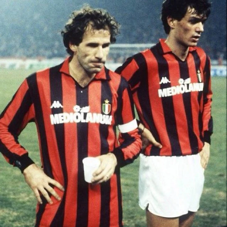 Franco Baresi & Paolo Maldini 