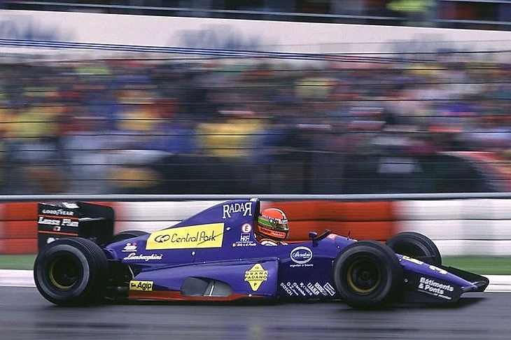 Эрик ван де Пуле за рулём Lambo 291