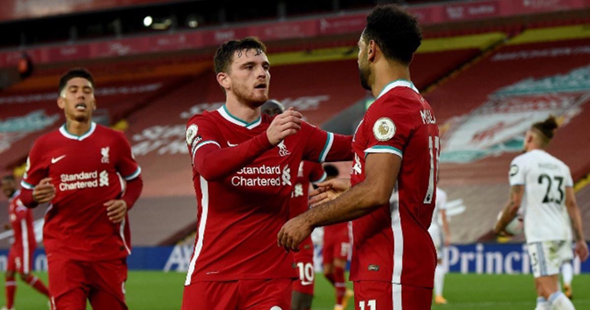 Эндрю Робертсон, Ливерпуль, Мохамед Салах