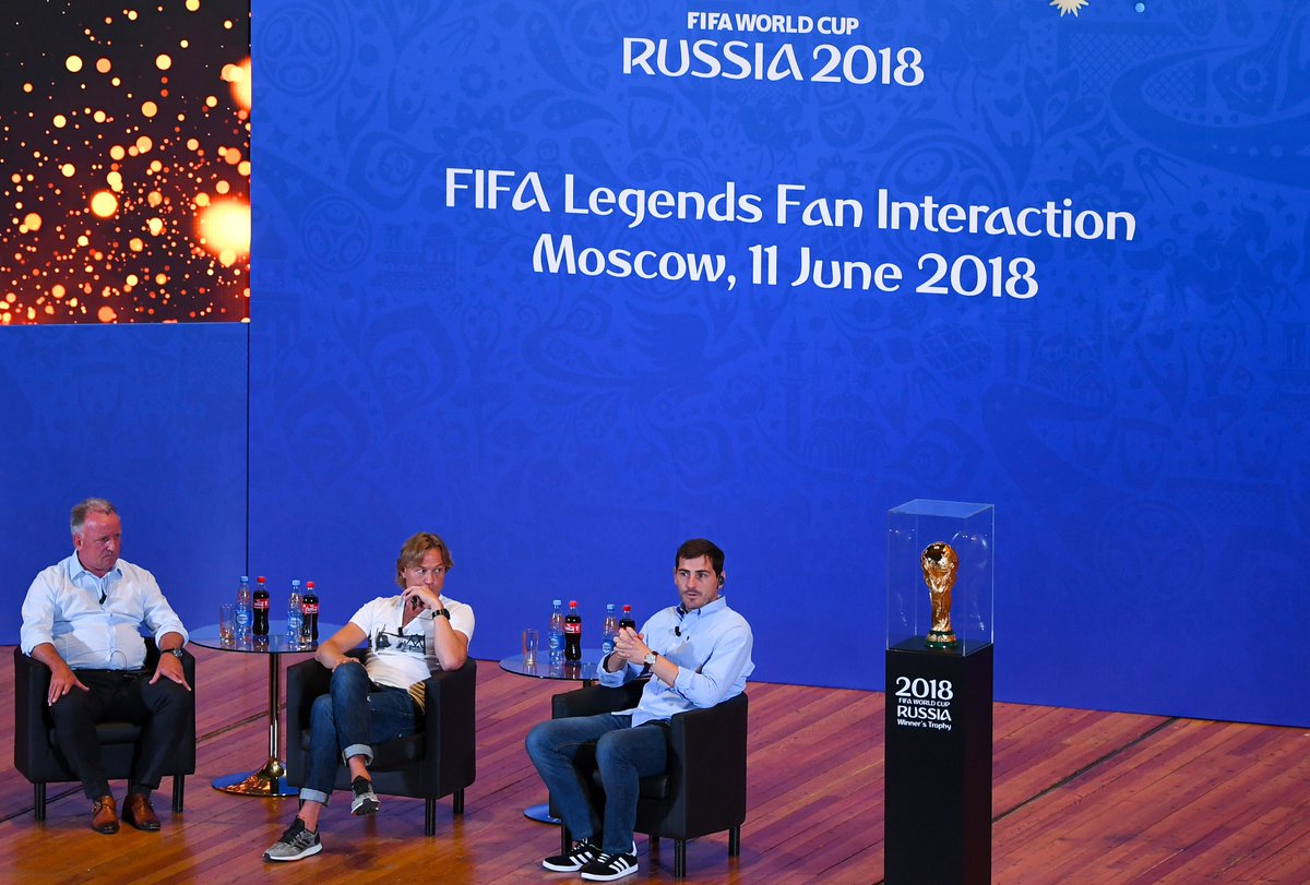 Икер Касильяс, Валерий Карпин, Андреас Бреме, ЧМ-2018 FIFA