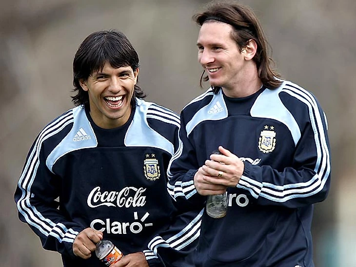 Месси и Агуэро