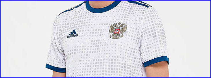 Сборная России по футболу, игровая форма, фото
