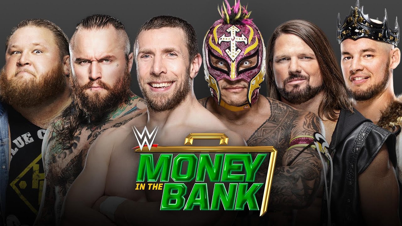 WWE Money In The Bank 2020 - Men's Money in the Bank Ladder Match ...