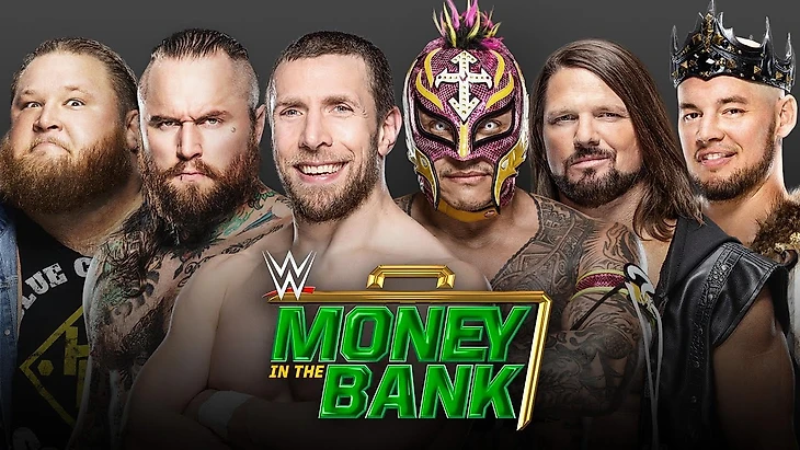 WWE Money In The Bank 2020 - Men's Money in the Bank Ladder Match ...