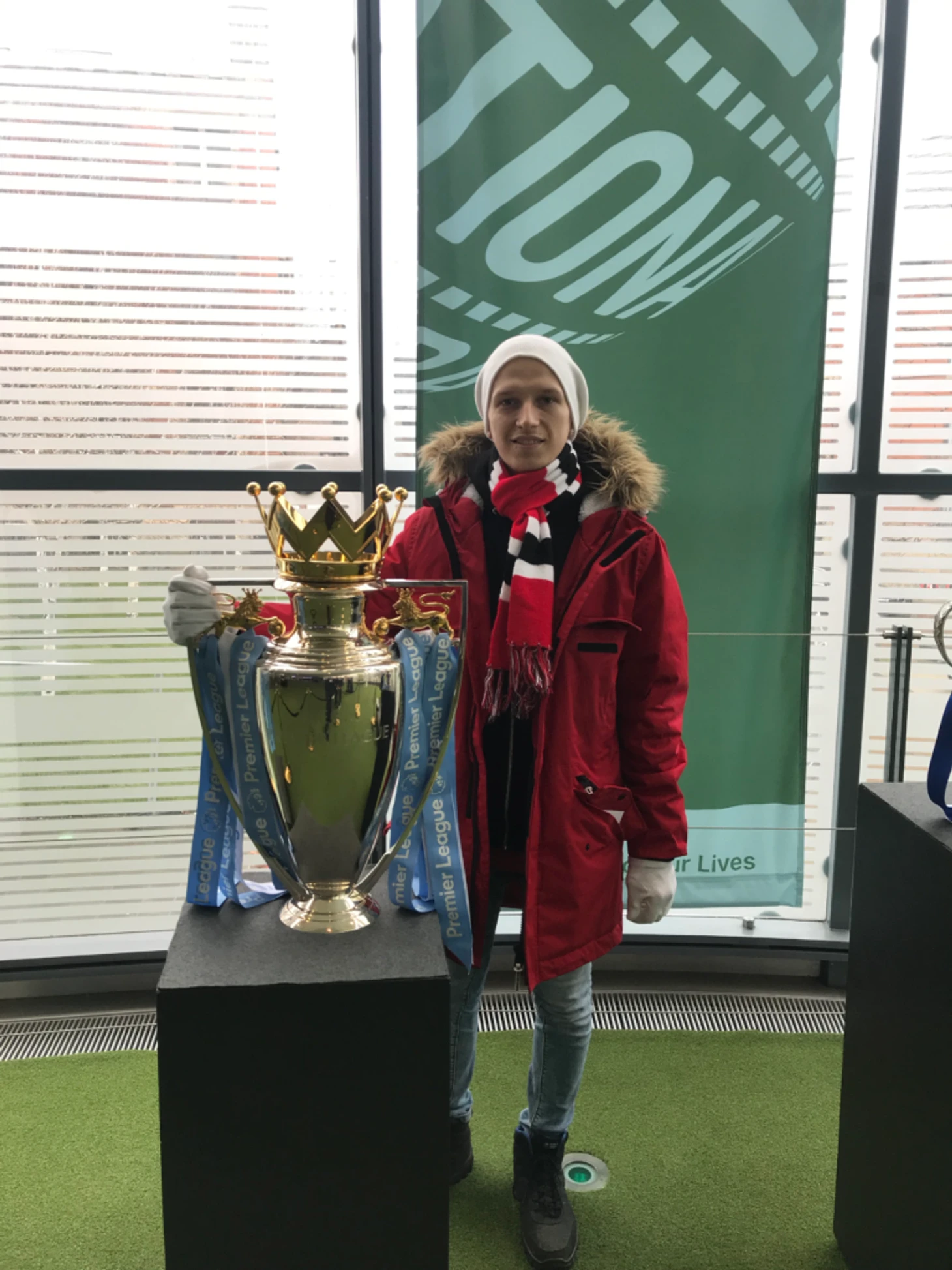 premier league trophy