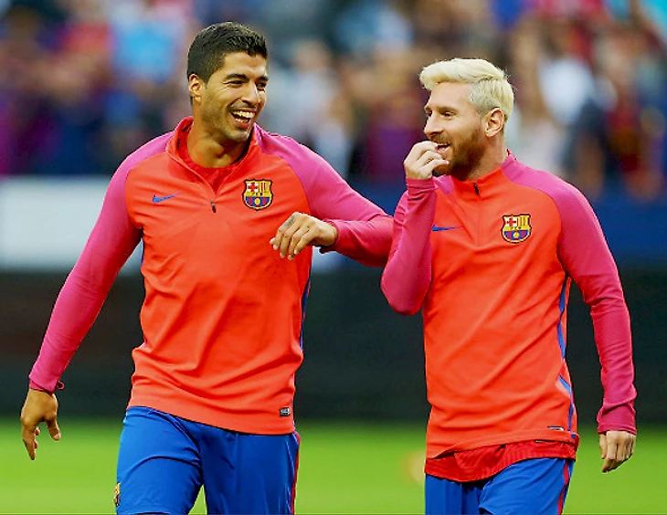 Луис Суарес и Лионель Месси