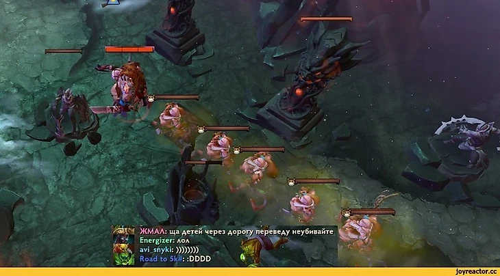 пудж помогает детям перейти дорогу