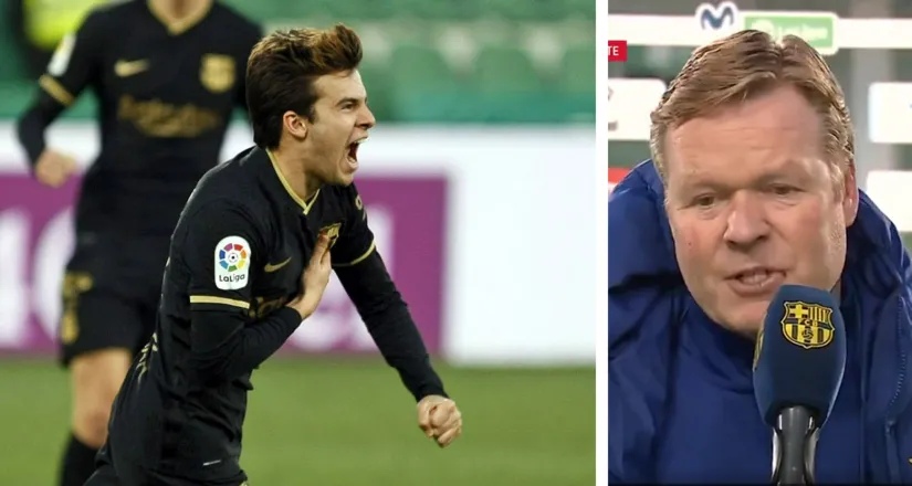 Роналд Куман, Барселона, Рики Пуч