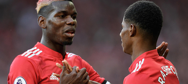 Маркус Рэшфорд, Манчестер Юнайтед, Поль Погба