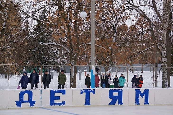 Болельщики в Спасске