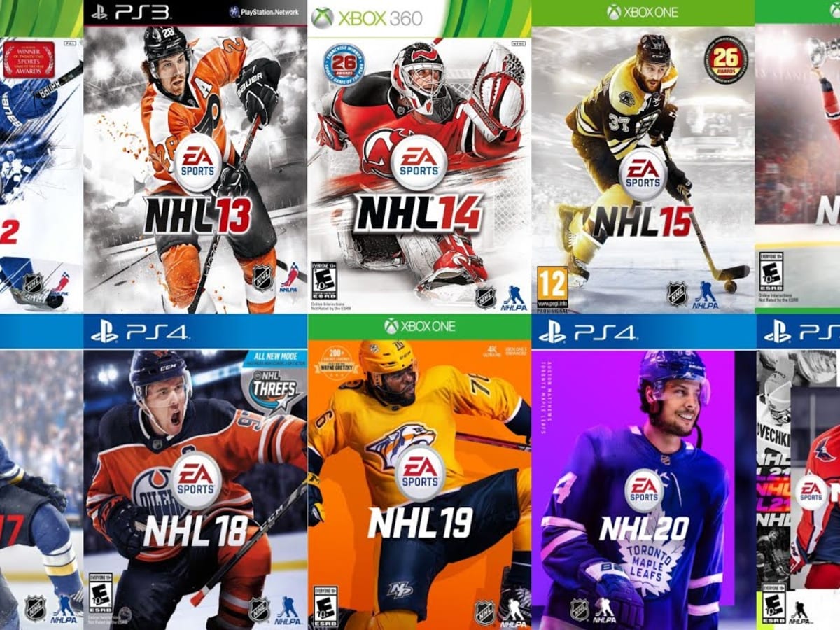 Хоккеисты на обложках игры НХЛ от EA Sports. Часть III