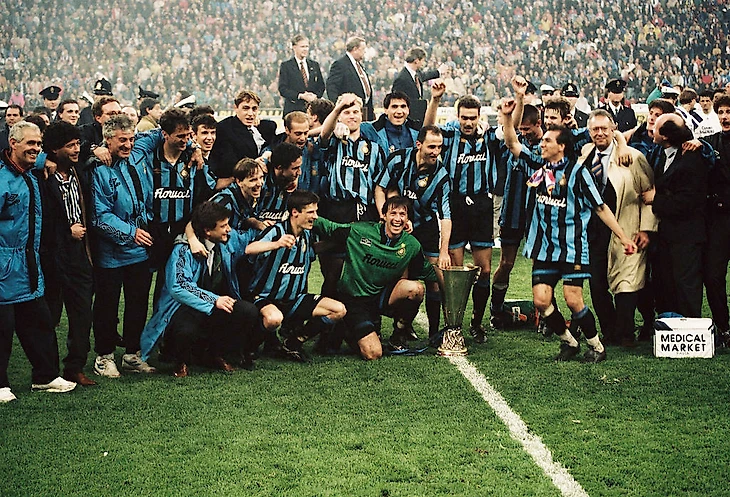 &quout;Интер&quout; с Кубком УЕФА, 1994 год