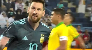 Товарищеский матч. Бразилия - Аргентина - 0:1
