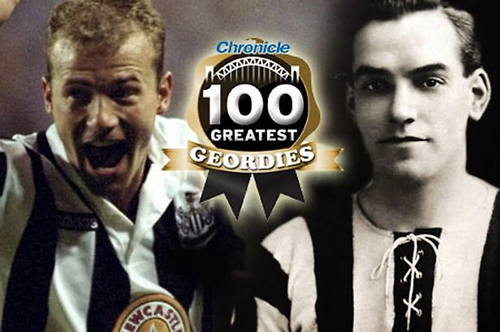 100 greatest Geordies